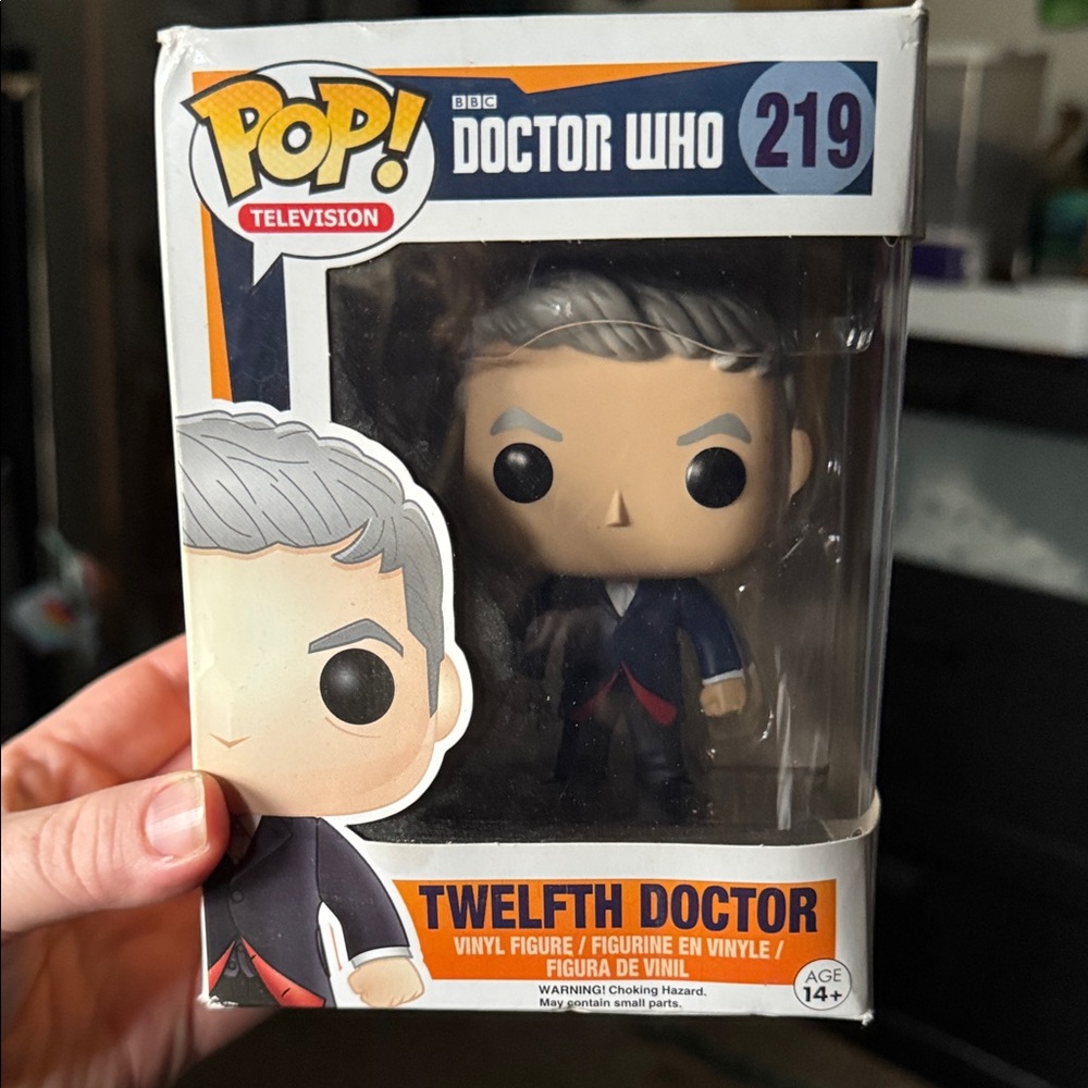 Funko Pop! Doctor Who Twelfth Doctor Figure - Blue and Red